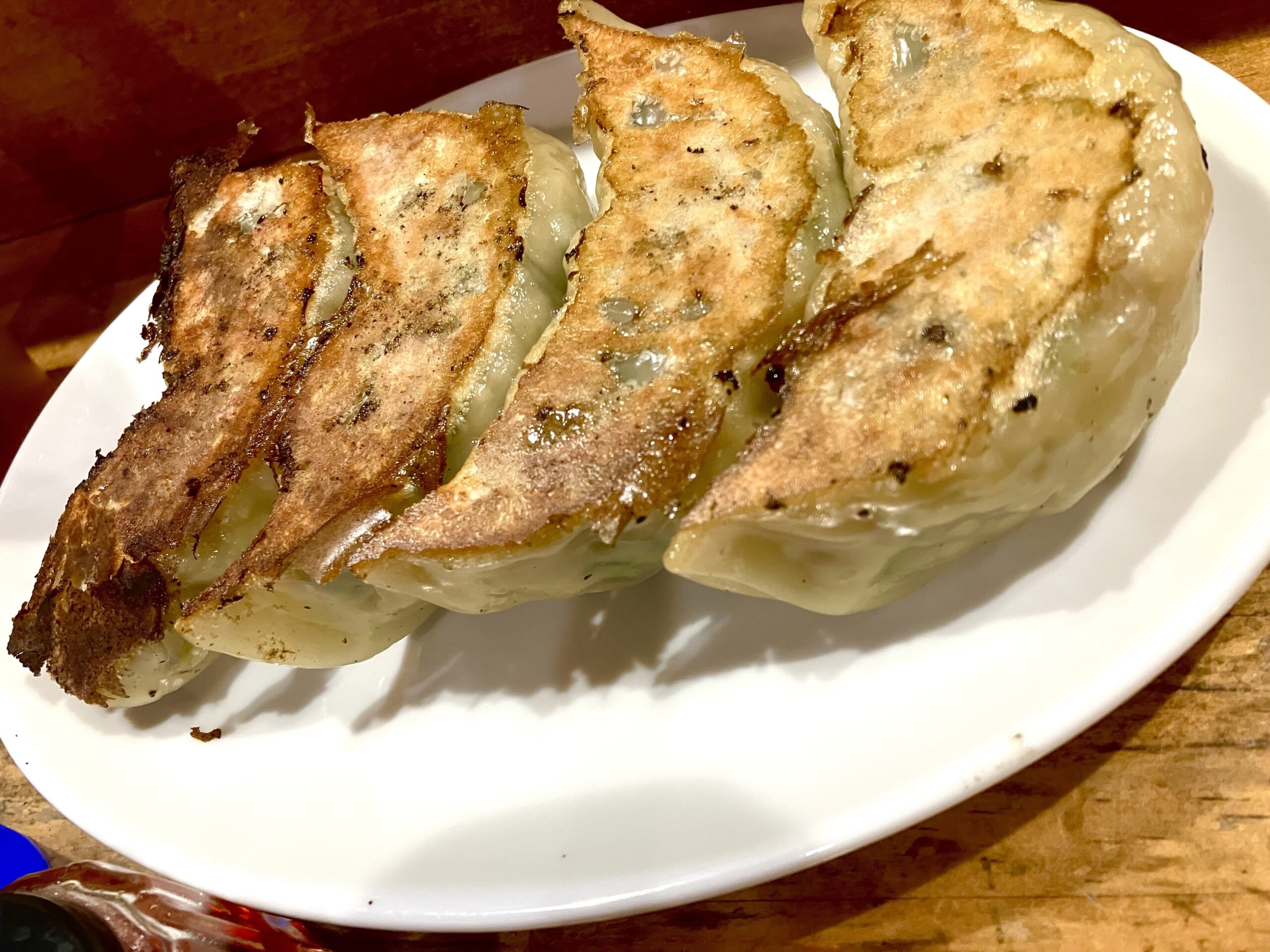 竹清食堂のでっかい餃子 photo by サラリーマン日乗