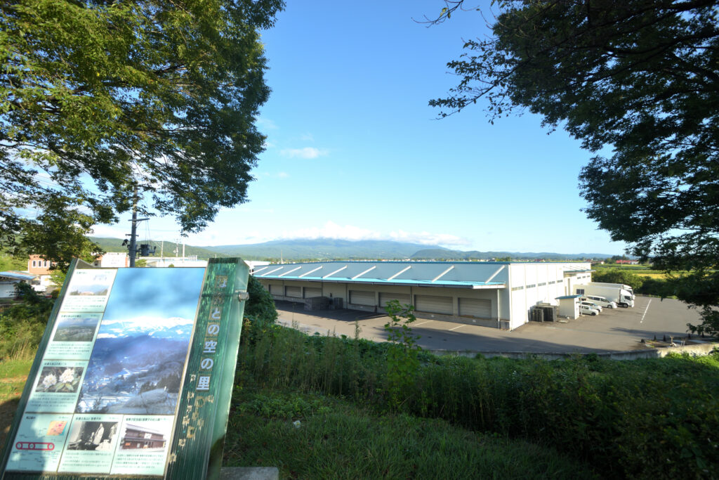 安達太良サービスエリアからの景色 photo by サラリーマン日乗